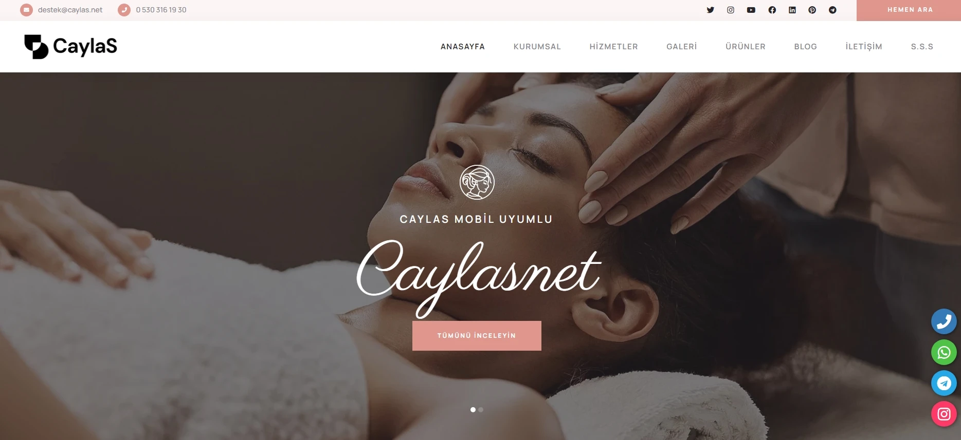 CaylaS Güzellik Salonu Yazılımı V3