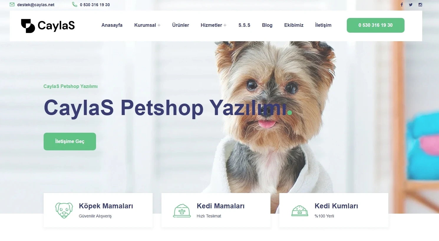 CaylaS Petshop Yazılımı