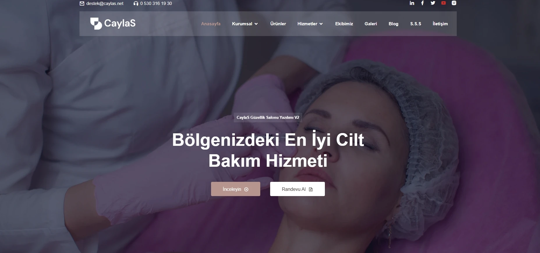 CaylaS Güzellik Salonu Yazılımı V2