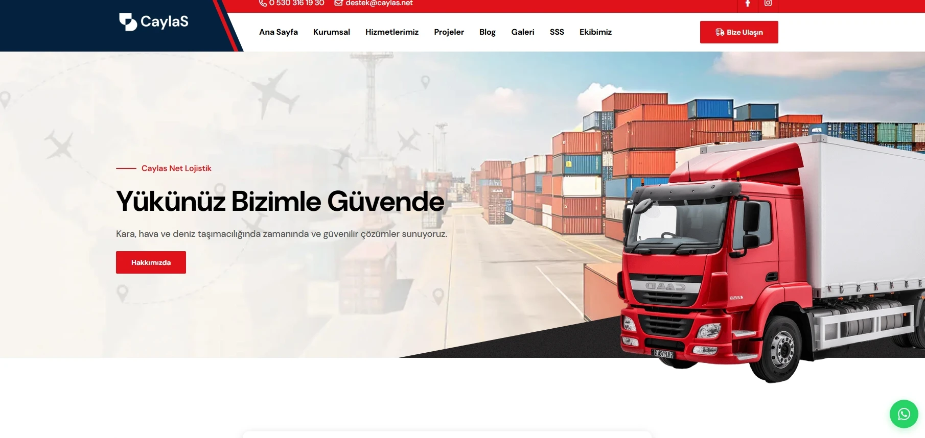 CaylaS Lojistik Yazılımı